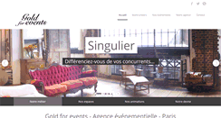 Desktop Screenshot of goldforevents.com